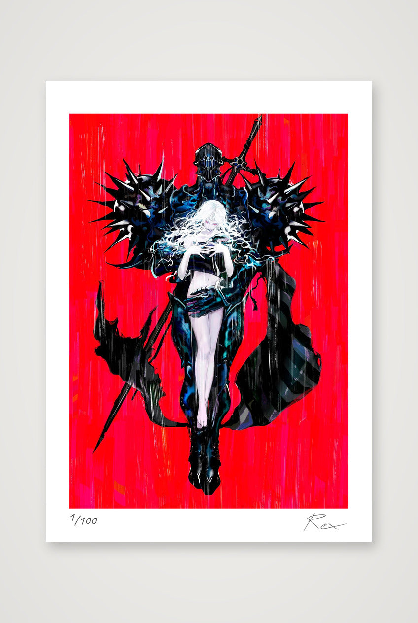 Her Favorite Armor — A4 (21×30cm, 8×12") Print only